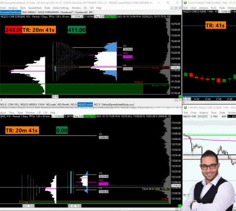 Le Market Profile avec Sebastione Constant et WH SelfInvest.