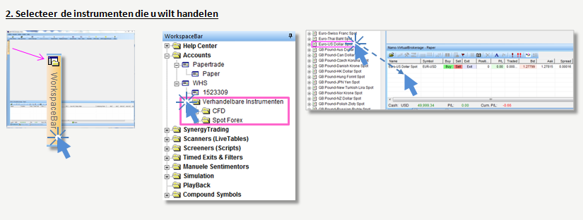 Snel van start met NanoTrader Full